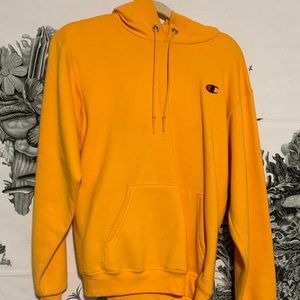 Champion yellow hoodie